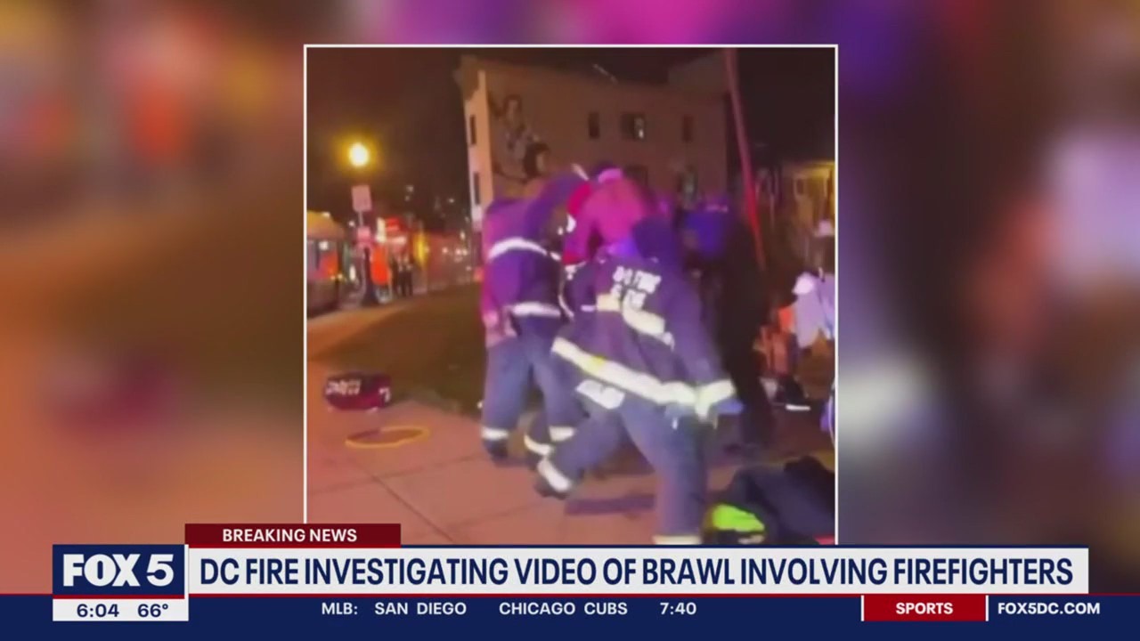 DC Fire investigating video of brawl involving firefighters